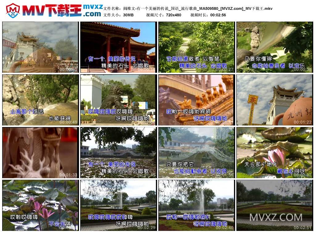 阎维文-有一个美丽的传说_国语_流行歌曲_MA509580